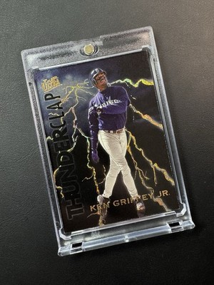 1997 Fleer Ultra - Thunder Clap Ken Griffey Jr #8 HOT Insert! Thunderclap