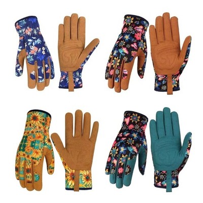 Flexible Grip Protective Gloves Environmental Friendly Print Thin For Extended