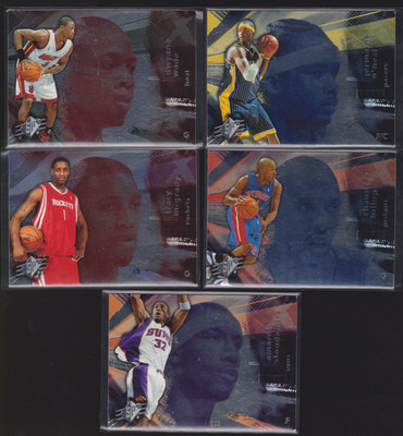 5 Card LOT 2004-05 SPx: Dwyane Wade, Mcgrady, O'Neal