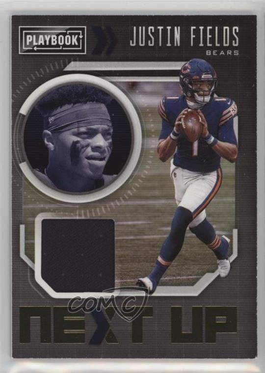 Justin Fields Panini Playbook Next Up #NXTJFI Jersey