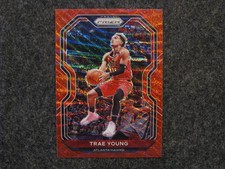 2020-21 Panini Prizm #64 Trae Young Red Prizm Atlanta Hawks