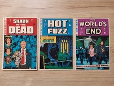 The Cornetto Trilogy Shaun Of The Dead Hot Fuzz Simon Pegg Movie Prints