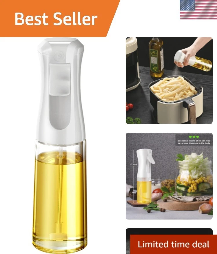 Oil Sprayer for Cooking- 200ml Glass Olive Oil Sprayer Mister, Olive Oil Spra...
Opens in a new wind