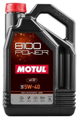 For MOTUL 8100 POWER 5W40 5L Engine Oil 5W40 5L 8100 111809 Engine oil 8100 (5L