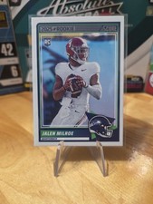 2025 Panini Score Seattle Seahawks Jalen Milroe Rookie Card #29 (RC)