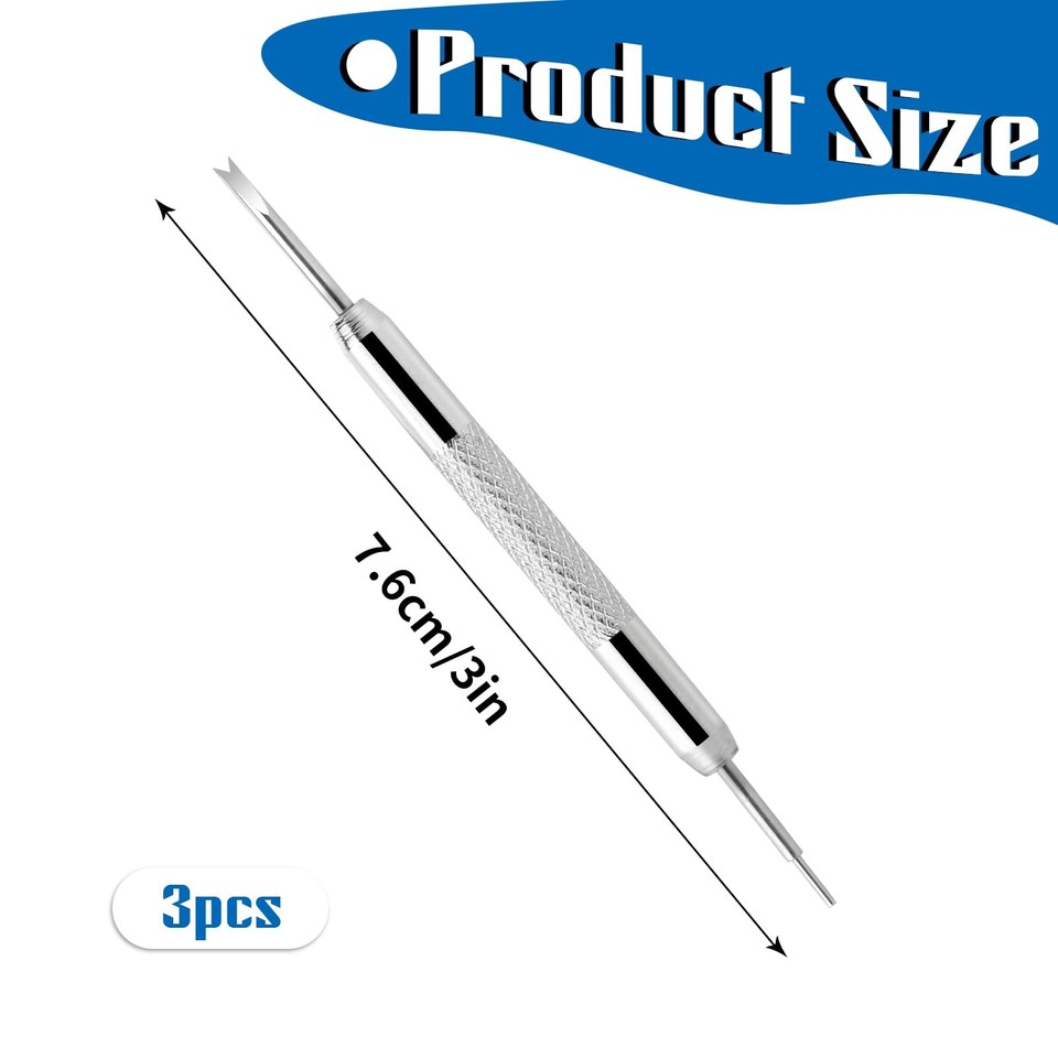 Spring Bar Tool for Watch Band, Professional Watch Pins Removal Tool, 3 ...