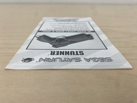 Virtua Cop (Sega Saturn, 1995) Authentic Long Box Manual Only 