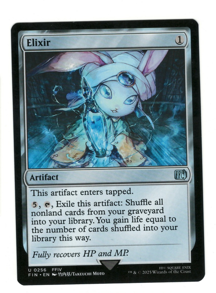 Elixir 256 Uncommon FINAL FANTASY Magic: The Gathering Near Mint