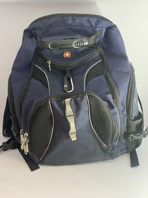 SwissGear 1753 ScanSmart TSA Friendly Laptop Backpack for Travel, Black/Navy
