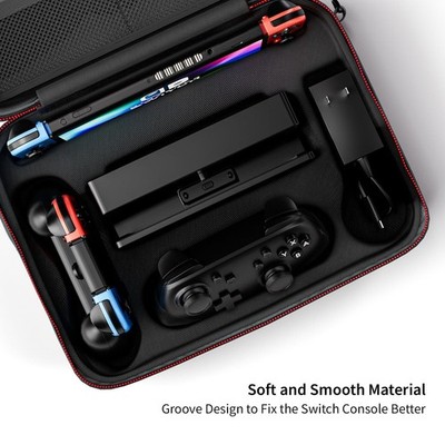 COOWPS Switch Case for Nintendo Switch and Switch OLED Model