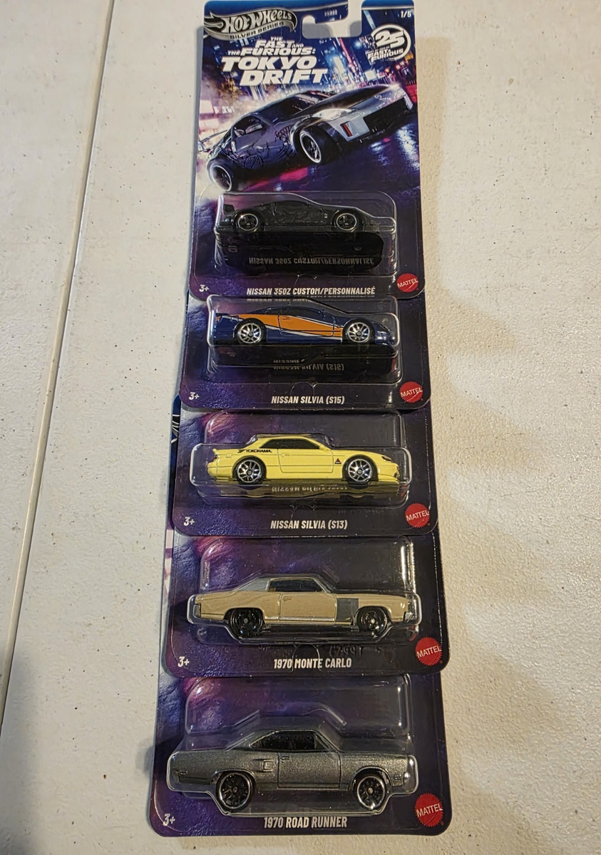 Hot Wheels Fast & Furious Tokyo Drift Silver Series Diecast Car 5