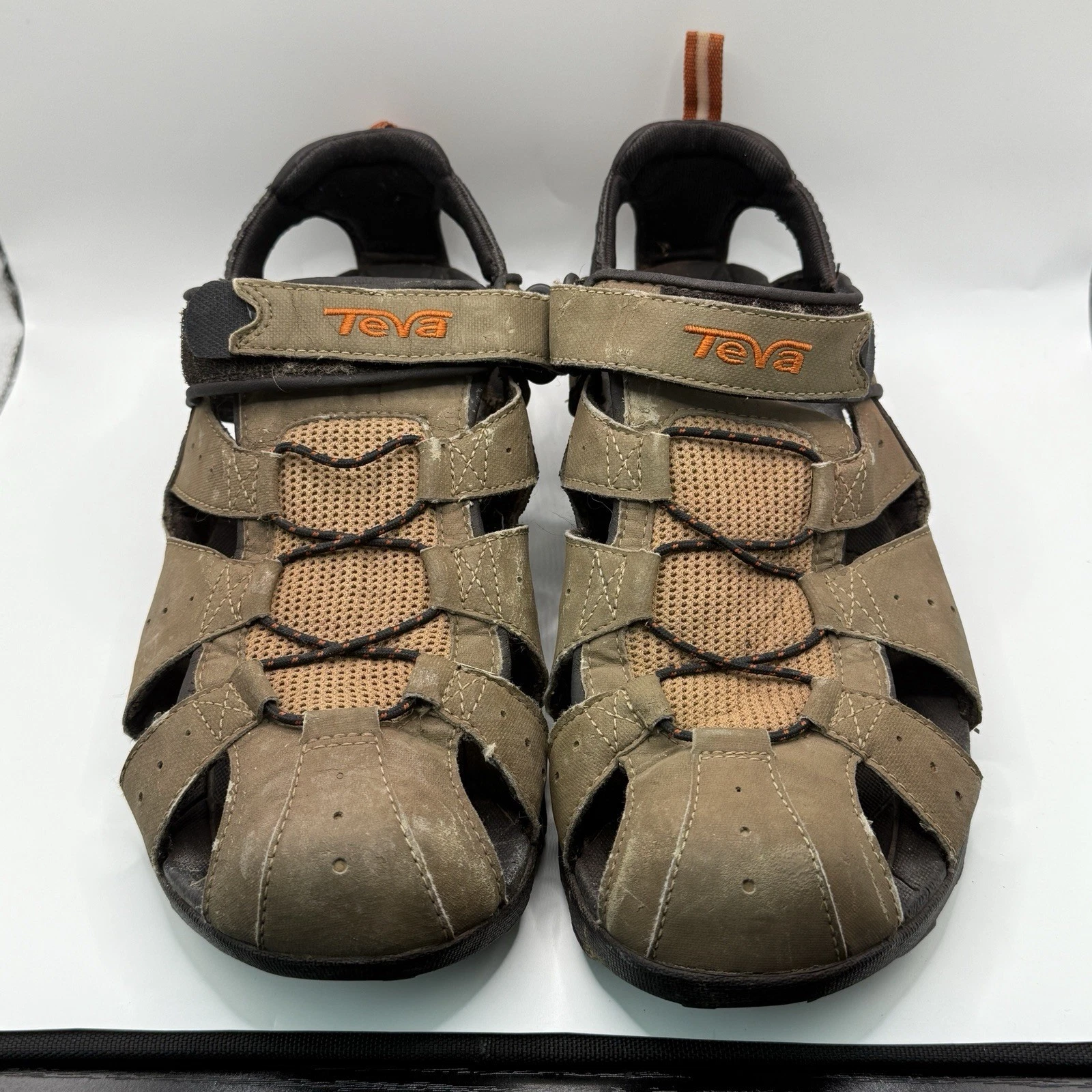 Teva Mens DEACON Sport Sandals Shoes Size US 11 Brown