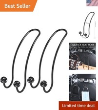 Auto Hooks Bling Car Hangers Organizer Seat Headrest Hooks Strong and Durable...