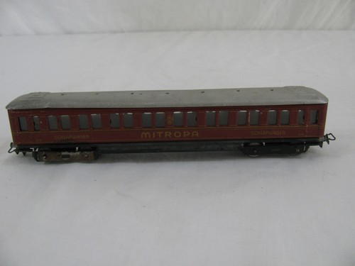 Prewar Marklin Trains HO Scale Tin Metal Passenger Cars Parts / Restore - Picture 11 of 20