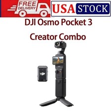 New DJI Osmo Pocket 3 Creator Combo Inch CMOS Pocket Gimbal Camera 4K 120fps