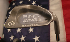 PING ZING 2 LS ( Lob - Sand ) Wedge 57* JZ Stiff Flex Steel Black Dot MINT