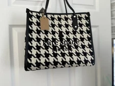 Kate Spade Tote-Stunning Black & White