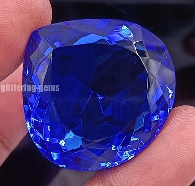 Rare 115.95 Ct Natural Tanzanite Blue Gemstone Pear Cut Certified Stone 5ADV