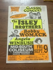 The Isley Brother & Bobby Womack Original Promo Poster The Isley Brother & Bobby Womack Original Promo Poster