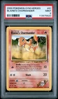 2000 POKEMON GYM HEROES #61 BLAINE'S CHARMANDER PSA 9