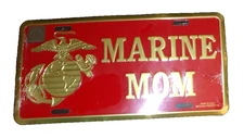 Mitchell Proffitt Marine Mom License Plate
