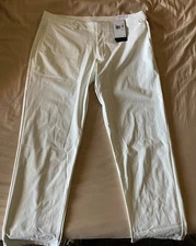 NWT $125 Nike 24.7 Training Pants Men’s 38x32 Dri FIT UPF White HQ6930-133 
