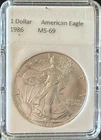1986 1 oz Silver American Eagle (Brilliant Uncirculated)
