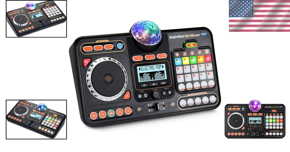 Kidi Star DJ Mixer with Light Effects - Image 2 of 4