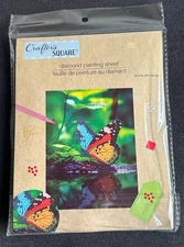 Crafter’s Square Diamond Painting Sheet 6x8 in (15x20cm)  Brand New