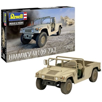 HMMWV Humvee M109 7A2 Bausatz Modell1:35 - Revell 03366