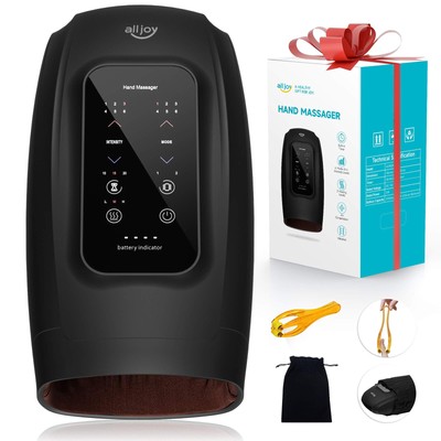 Hand Massager for Arthritis and Carpal Tunnel Relief, Touchscreen Cordless Ha...