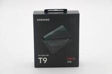 BRAND NEW SEALED Samsung T9 4TB USB-A Portable External SSD Black (MU-PG4T0B/AM)