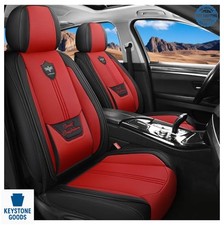 Car Seat Covers Full Set 5 Seats Perforated N...