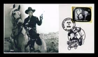 DR JIM STAMPS US COVER HOPALONG CASSIDY EARLY TV MEMORIES FIRST DAY ISSUE