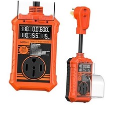 RV Surge Protector 50 Amp, 19000J with Smart Auto 50A-19000J-6 Digital Display