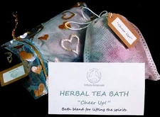 Ease Depression Herbal Bath Tea Apothecary Salt Soak Organic Herbs