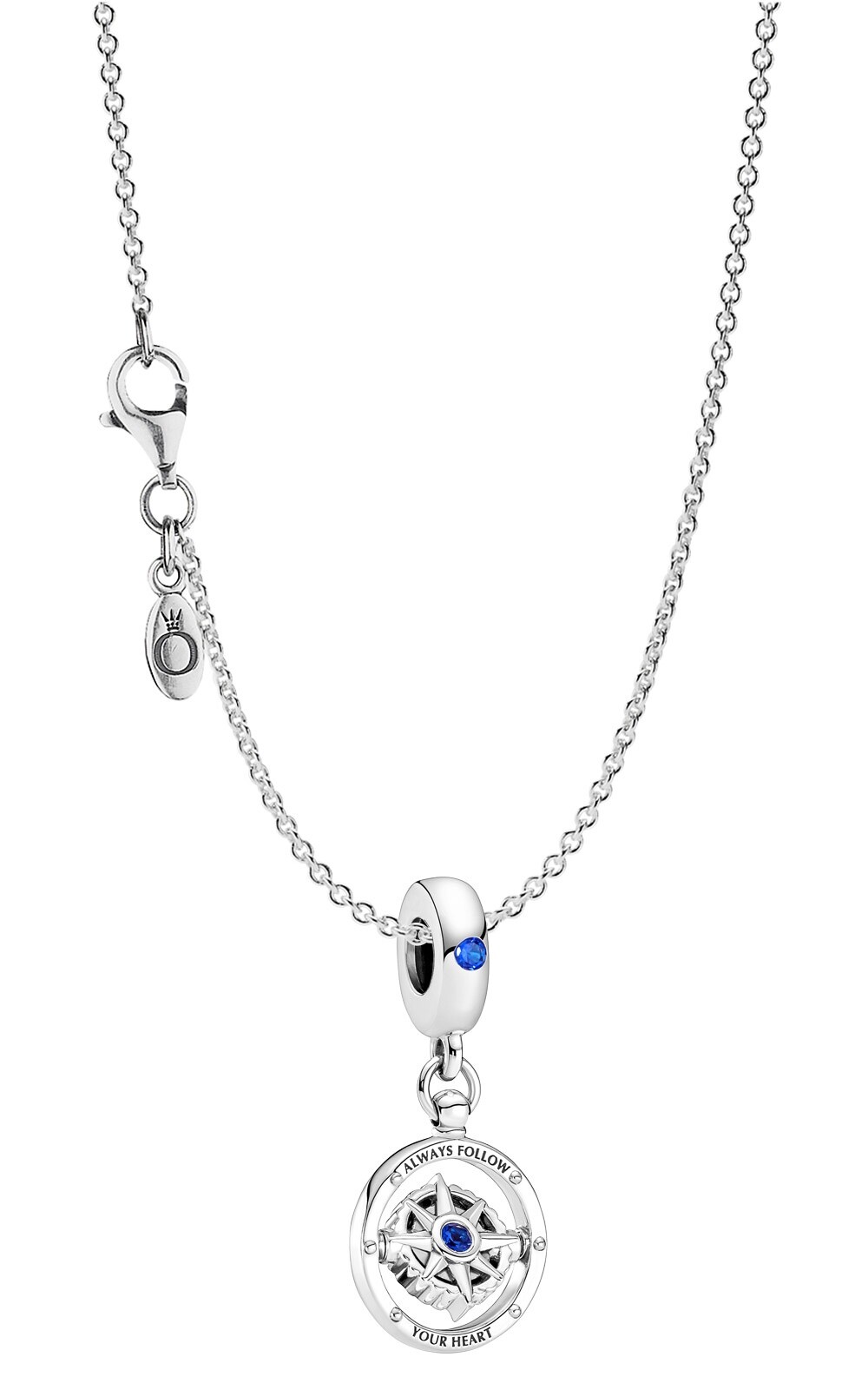 ПАНДОРА Чмо Дамен-Хальскетт 925 Silber Sich Drehender Компас 41760 17790₽