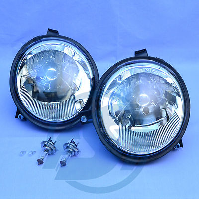 2x Scheinwerfer VW Lupo mit Leuchtmittel links + rechts Set Klarglas 1998-2005
