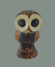 Owl miniature ancient Greek symbol of Athena High quality Sculpture