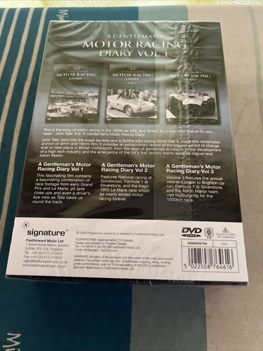 A GENTLEMAN'S MOTOR RACING DIARY VOL 1+2- DVD- REGION 0- NEW AND SEALED - Picture 3 of 7