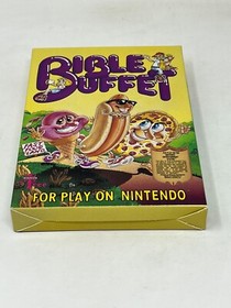 NES Nintendo - Bible Buffet - CIB Complete - CLEAN BOX / Tested