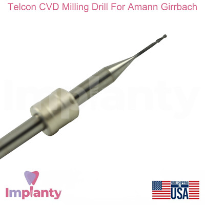Telcon CVD Accurate Zirconia & Ceramics Milling Dental Drill for Amann Girrbach