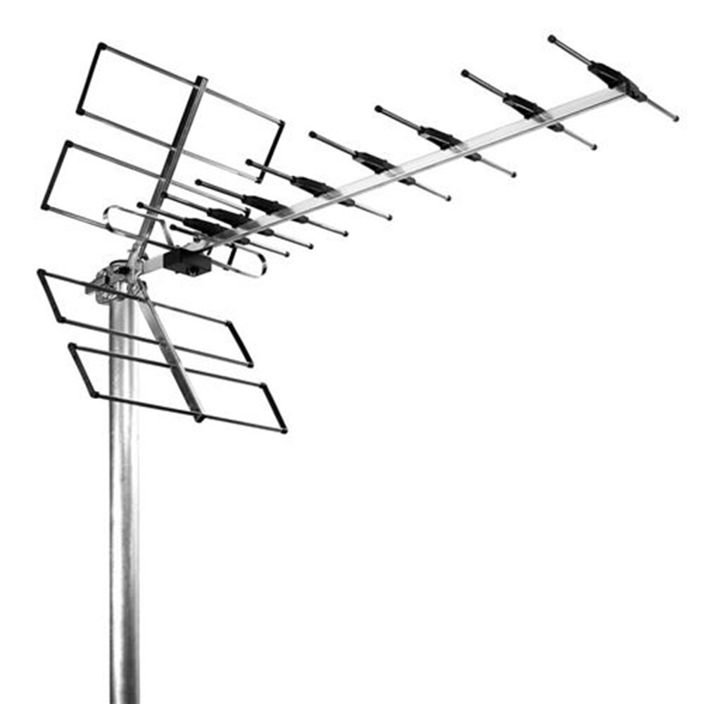 Antenne terrestre râteau aluminium TNT UHF DVB-T WISI EB 457 de haute qualité
