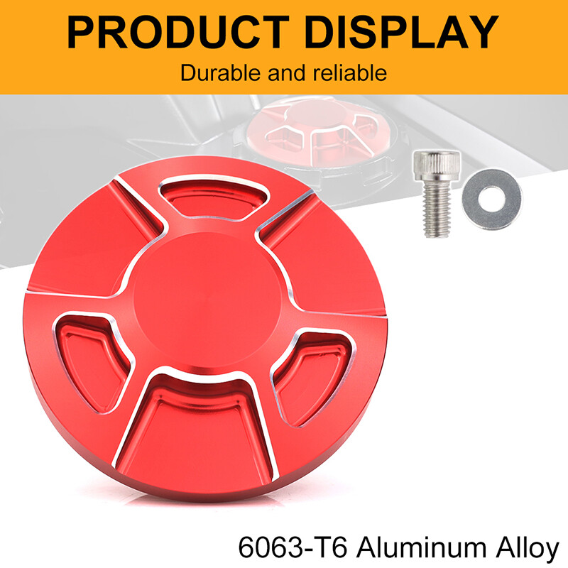 Aluminum Fuel Cap Cover Gas Cap Fit For Polaris Slingshot Base / SL