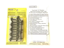 ReBoxx-1 33" HO Semi-scale wheels sets, 1.070" Axle Length, 12/ Pkg, NMRA RP-25