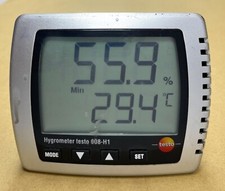 Testo 608-H1 Digital Thermo Hygrometer Dewpoint Luftfeuchtigkeit Temperatur