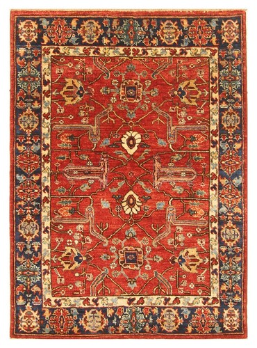 3 x 5 ft Red Bidjar Oriental Afghan Hand Knotted Traditional Area Rug - Picture 16 of 16