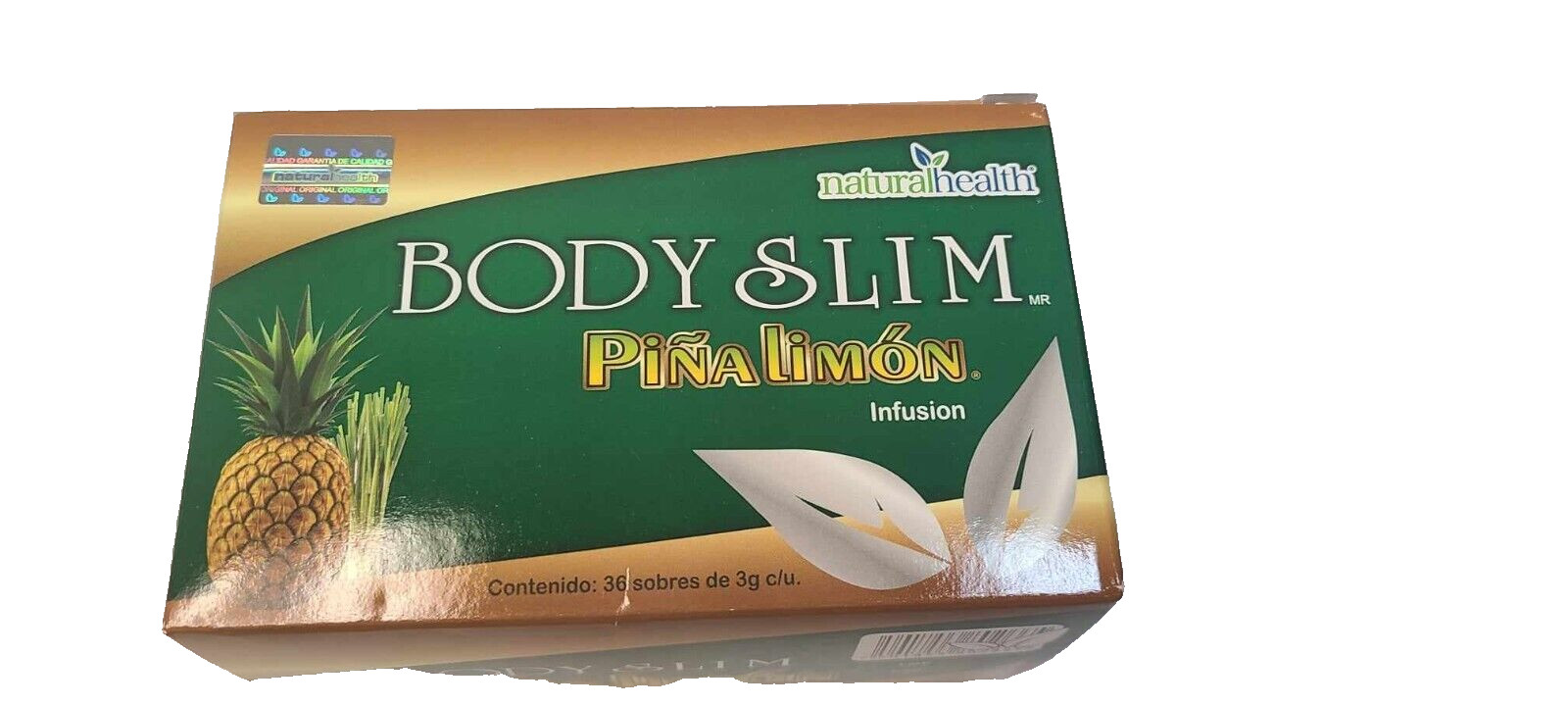 Body Slim Tea, para bajar de peso, Te para Reducir peso con 36 sobres