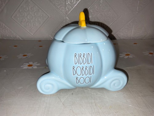Rae Dunn Bibbidi Bobbidi Boo Cinderella Coach Canister Cookie Jar Disney - Picture 8 of 8