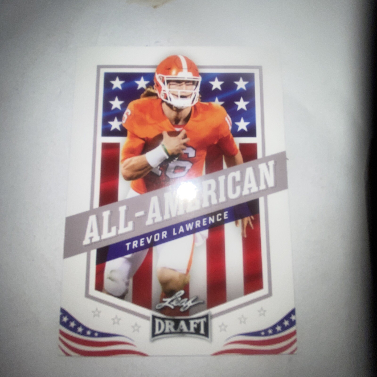 Trevor Lawrence Leaf Draft #50 Base